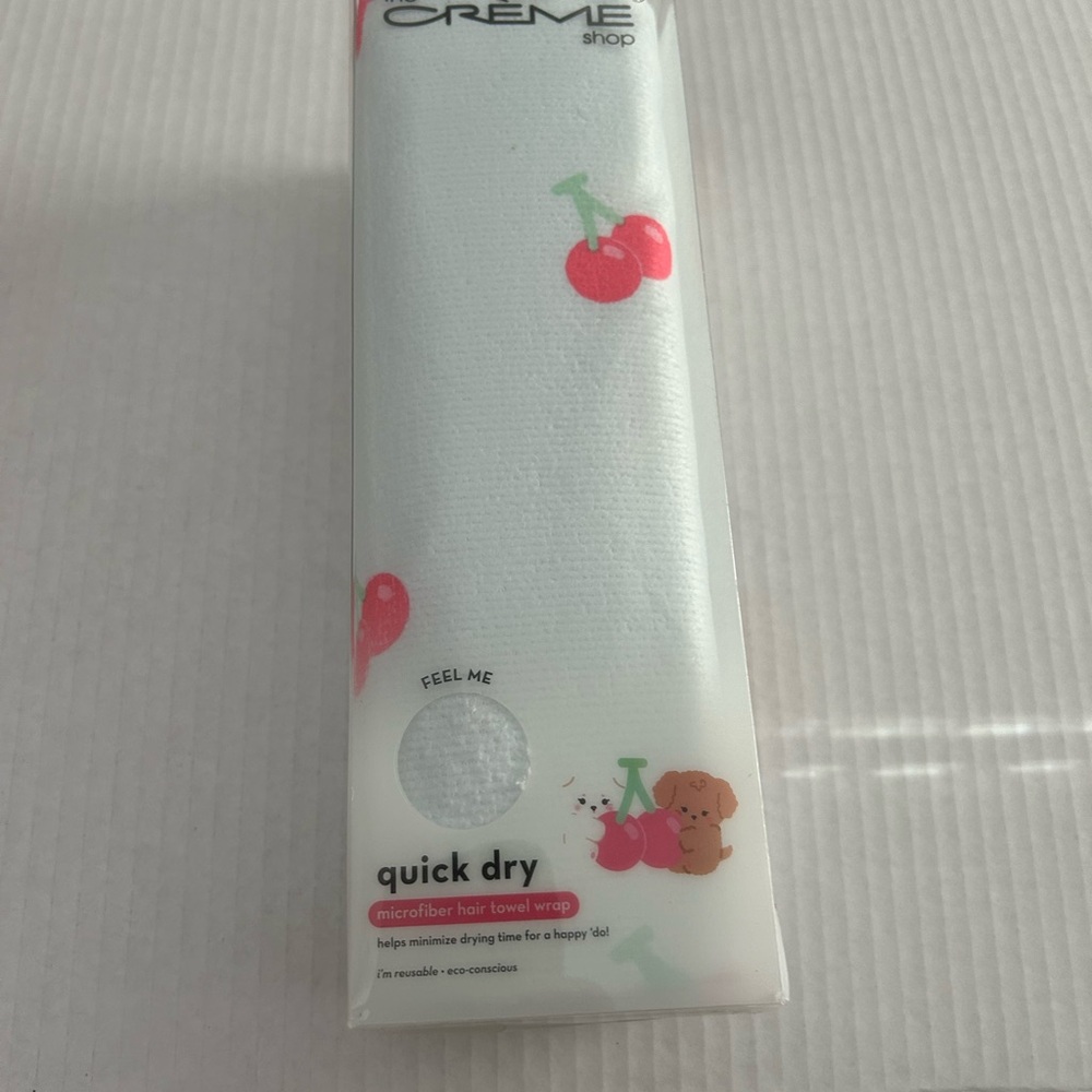 The Crème Shop Hair Drying Towel